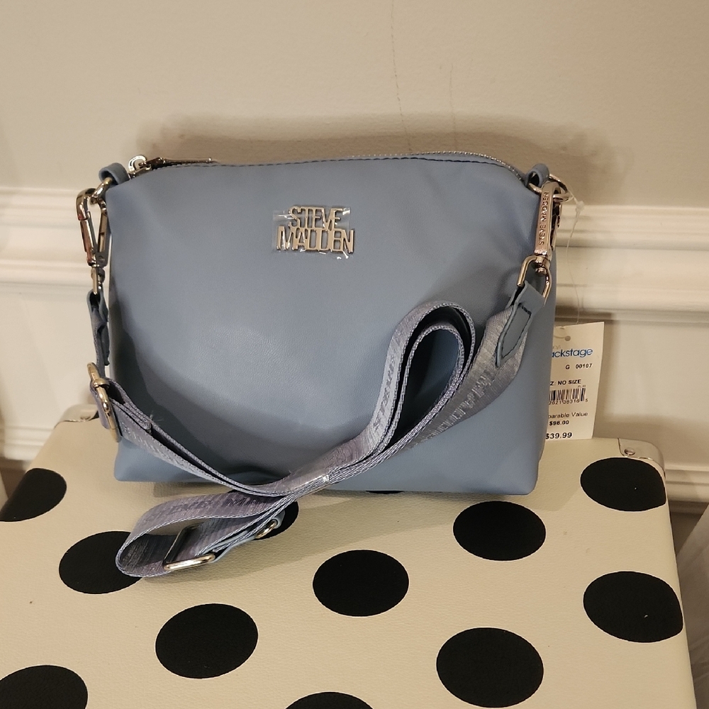 Steve Madden Blue Crossbody Bag